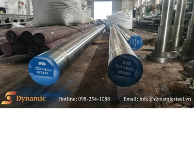 Trục đóng tàu thủy, thép rèn SF55/ SF55W/ SF60